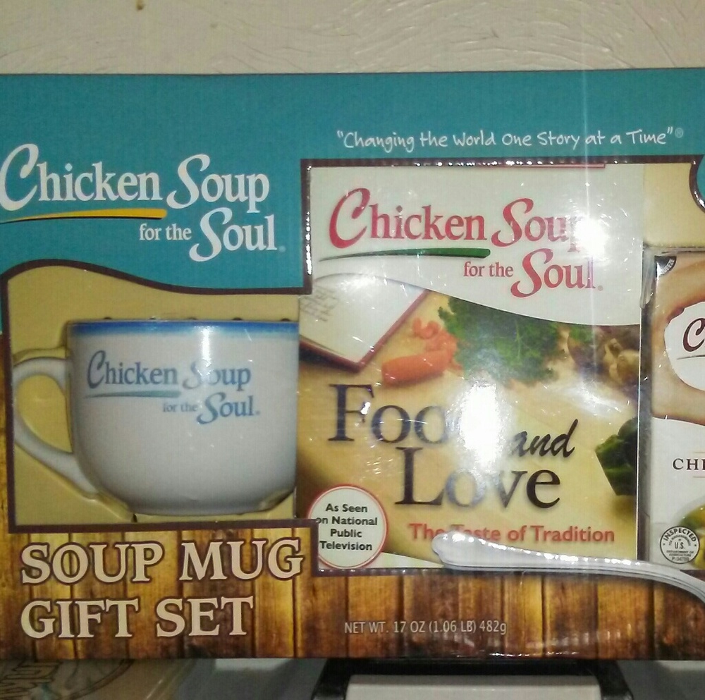 BNIB Chicken Soup for the Soul Mug Gift Set